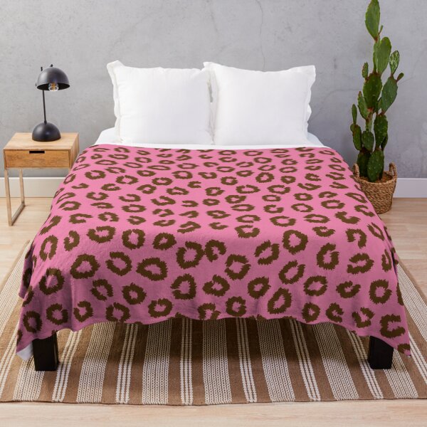 Item preview, Hot Pink Leopard Print - Queen Leopard Pattern designed and sold by Yeldiz.