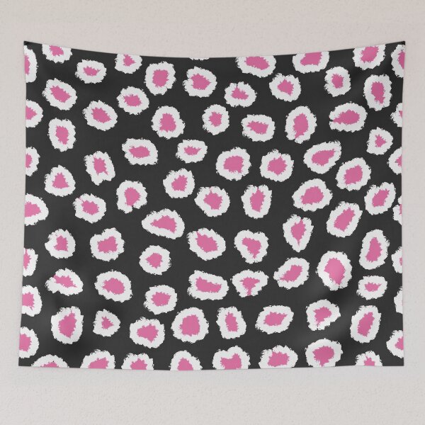 Item preview, Hot Pink Leopard Print - Queen Leopard Pattern designed and sold by Yeldiz.