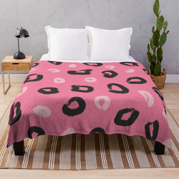 Item preview, Hot Pink Leopard Print - Queen Leopard Pattern designed and sold by Yeldiz.