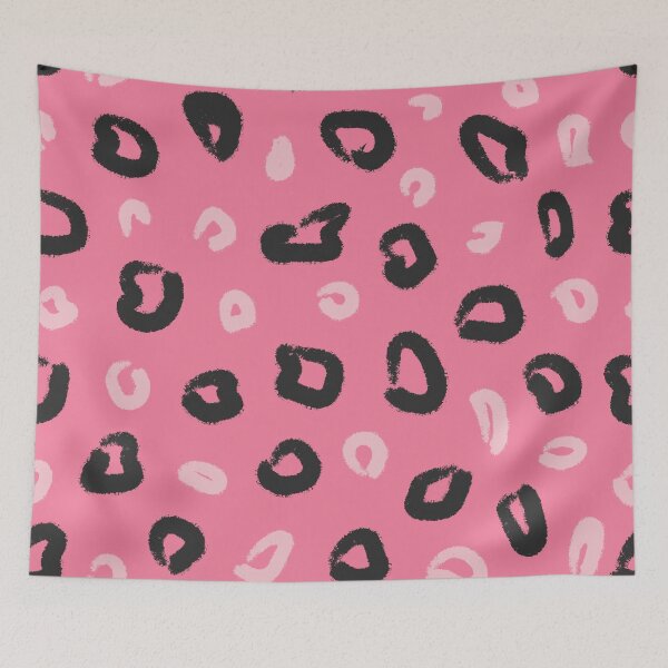 Item preview, Hot Pink Leopard Print - Queen Leopard Pattern designed and sold by Yeldiz.