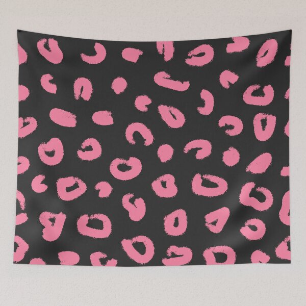 Item preview, Hot Pink Leopard Print - Queen Leopard Pattern designed and sold by Yeldiz.