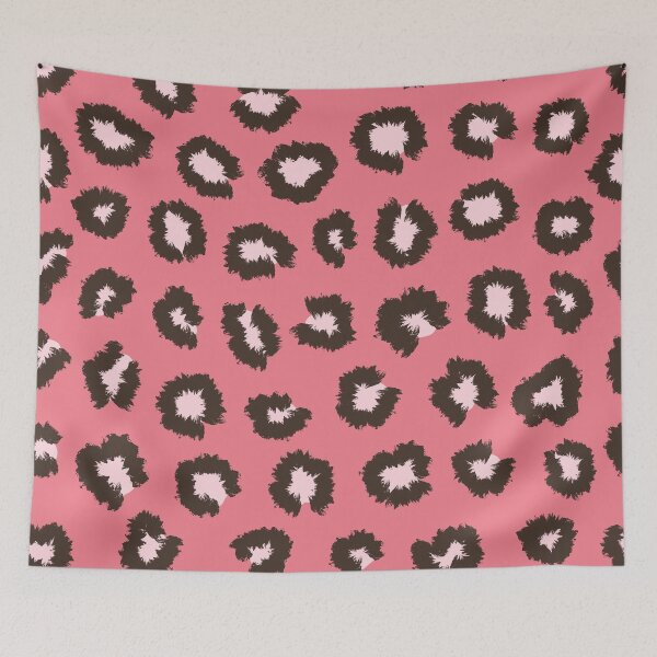 Item preview, Hot Pink Leopard Print - Queen Leopard Pattern designed and sold by Yeldiz.