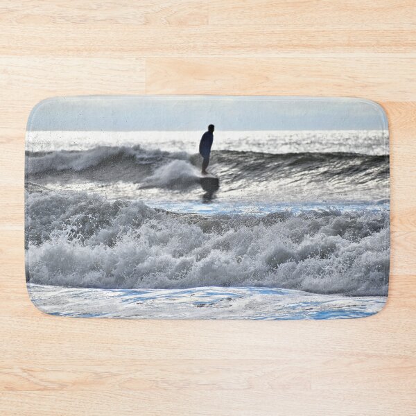 Item preview, Long Board Surfer Riding a Wave designed and sold by LeslieMac713.