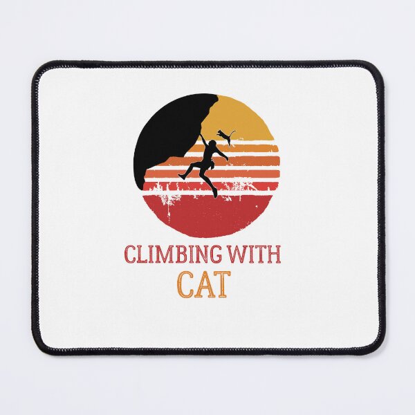Item preview, Rock Climbing Cat designed and sold by YSNbr.