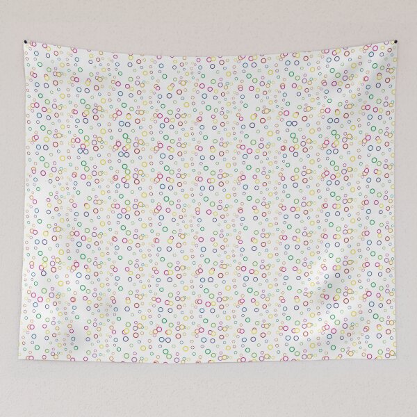 Item preview, Random Dot Rings Pattern designed and sold by QueenieLamb.