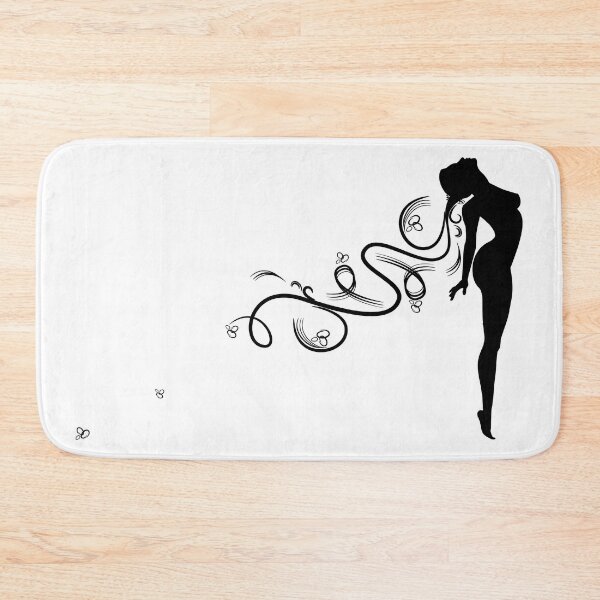 Item preview, Bathmat (R) - Heavenly Body Collection – VisionsByKaren - VBK designed and sold by VisionsByKaren.