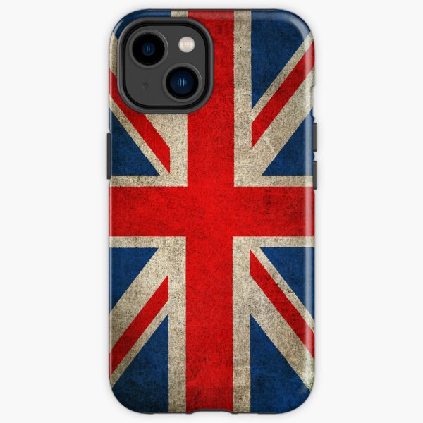 Old and Worn Distressed Vintage Union Jack Flag iPhone Tough Case