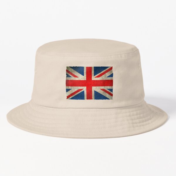 Item preview, Old and Worn Distressed Vintage Union Jack Flag designed and sold by JeffBartels.