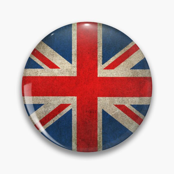 Item preview, Old and Worn Distressed Vintage Union Jack Flag designed and sold by JeffBartels.