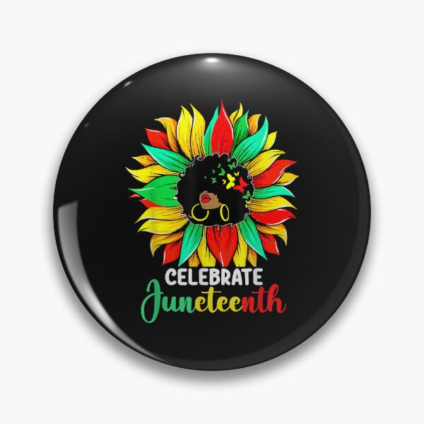 Item preview, Celebrate juneteenth 1865 sunflower african black women designed and sold by Evrard122344.