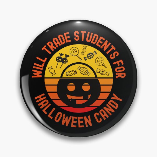 Artikelvorschau, Halloween-Lehrer - Tauscht Schüler gegen Halloween-Süßigkeiten - Schul-Halloween-Party, Herbst-Lehrer, Herbst-Lehrer entworfen und verkauft von jadedscientist.
