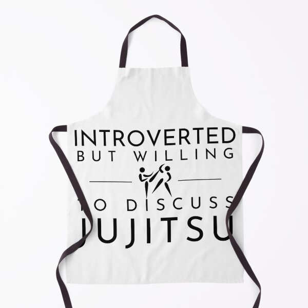 Aperçu de l'œuvre  Introverti mais prêt à discuter de Jujitsu créée et vendue par CRO-DESIGN.