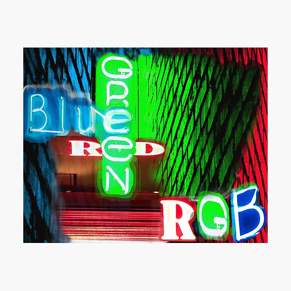 RGB Photographic Print