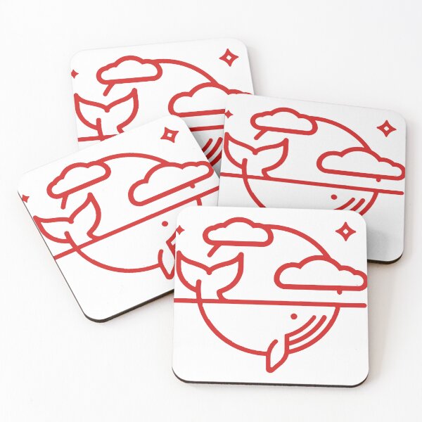 Item preview, Dolphin with clouds n star designed and sold by thebaig.