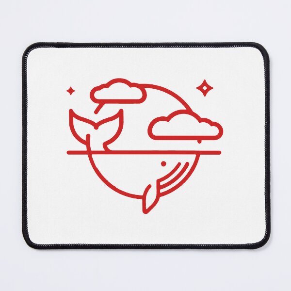 Item preview, Dolphin with clouds n star designed and sold by thebaig.