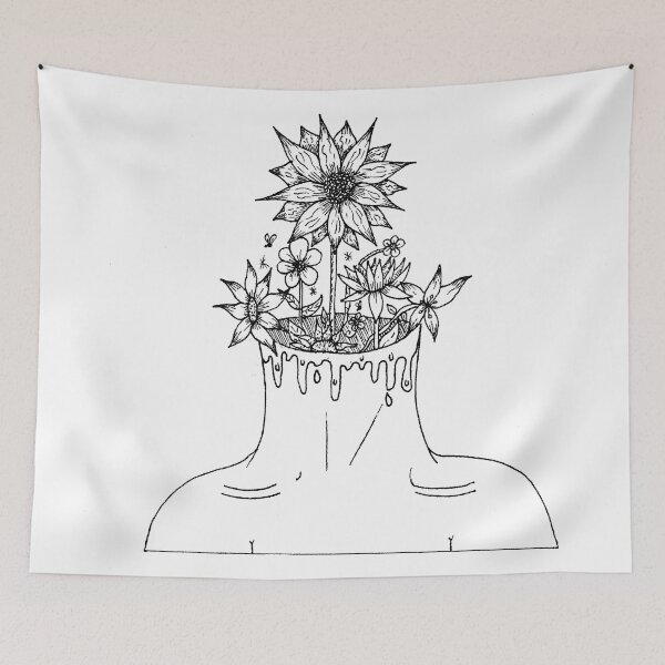 Item preview, Flowers In Her Head designed and sold by iamkart.