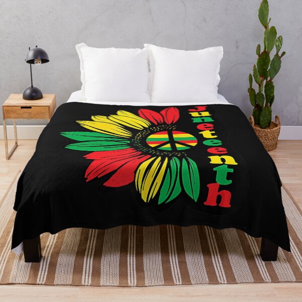 Item preview, Juneteenth Black Women Melanin Sunflower Peace Women designed and sold by Evrard122344.