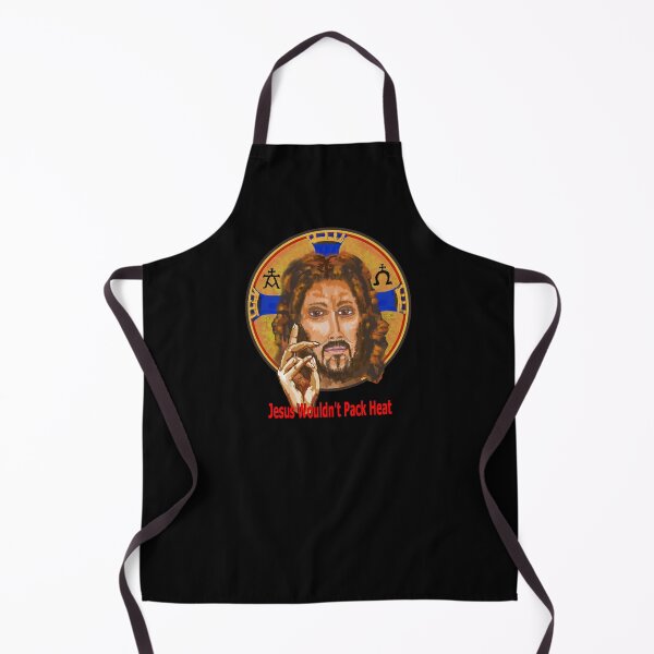 Item preview, Modern Jesus in medieval style with anti violence phrase designed and sold by VerdeDoodleDuck.