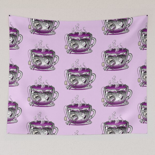 Item preview, Asexual Pride Tea Art designed and sold by NLDStudios.