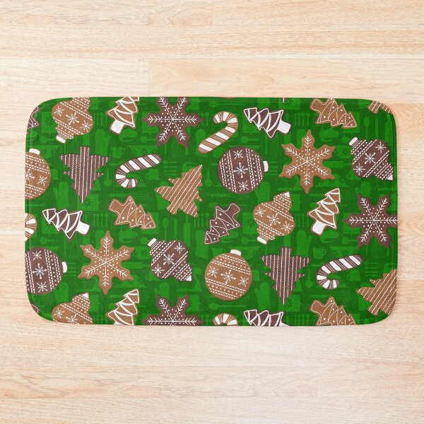 Item preview, Green Christmas Cookies designed and sold by WickedRefined - Nicole Demereckis.