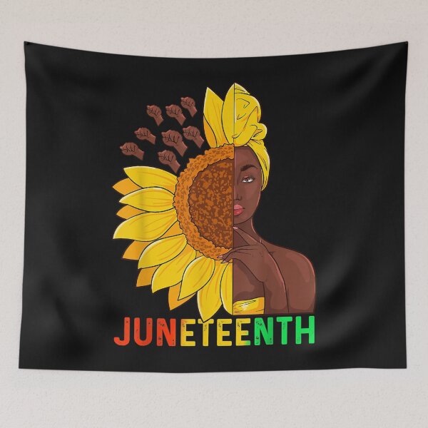 Aperçu de l'œuvre Juneteenth Sunflower (4) créée et vendue par Evrard122344.