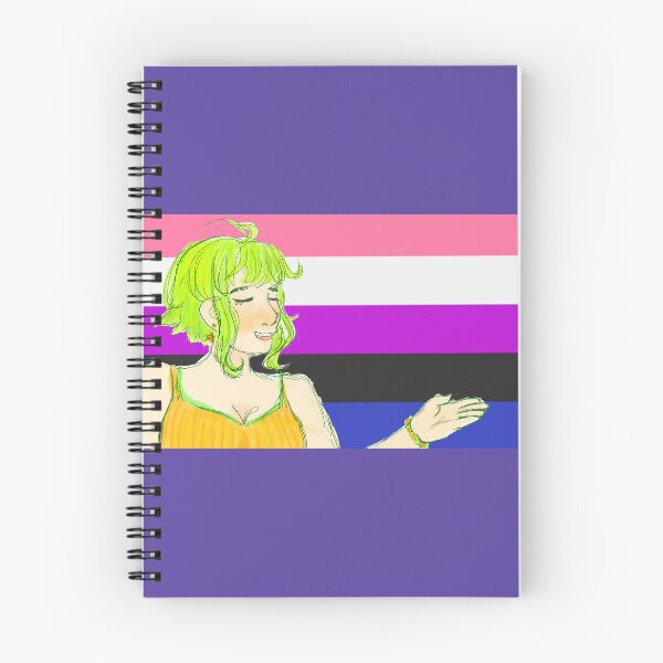 Item preview, VOCALOID Megppid Gumi Genderfluid Flag  designed and sold by Holli Anderson.