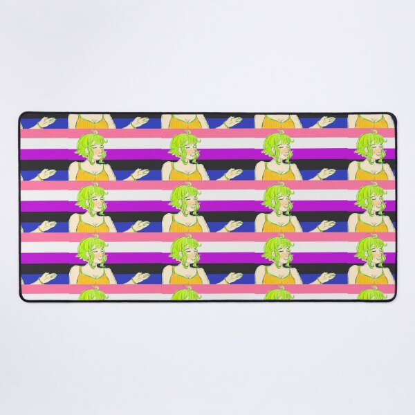 Item preview, VOCALOID Megppid Gumi Genderfluid Flag  designed and sold by Holli Anderson.