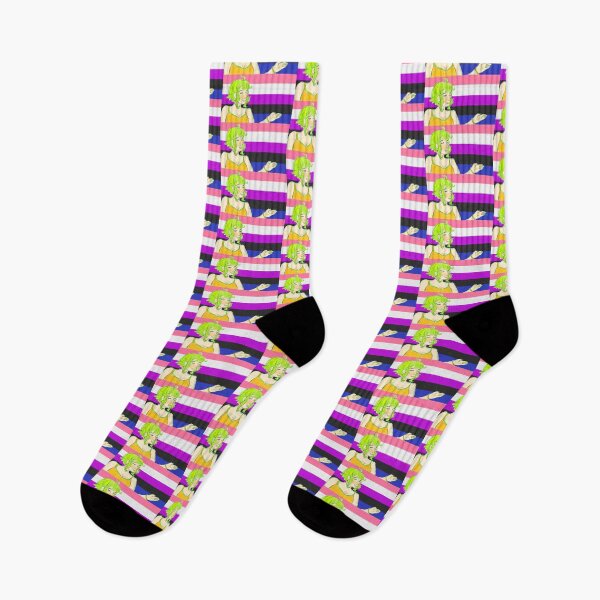 Item preview, VOCALOID Megppid Gumi Genderfluid Flag  designed and sold by Holli Anderson.