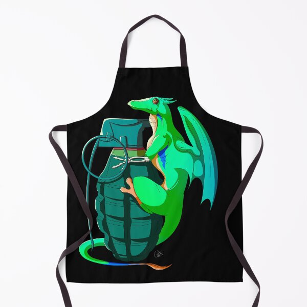 Item preview, Dragon on a Grenade  designed and sold by Starr-fall.
