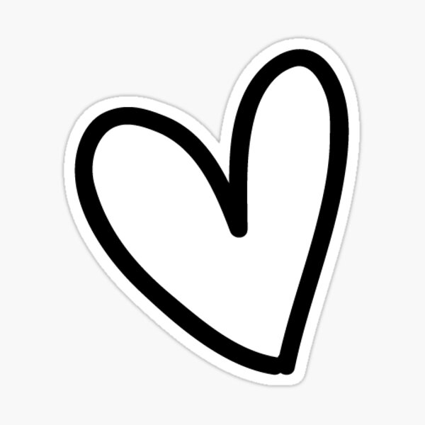 Heart Light Sticker