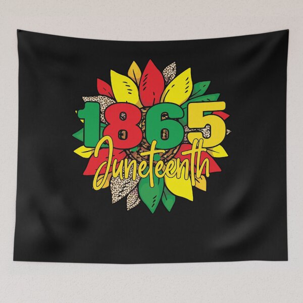 Item preview, juneteenth sunflower 1865 designed and sold by Evrard122344.