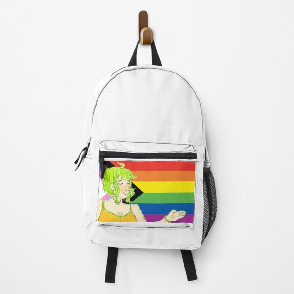 Item preview, VOCALOID Megpoid Gumi Progress Pride Flag designed and sold by Holli Anderson.