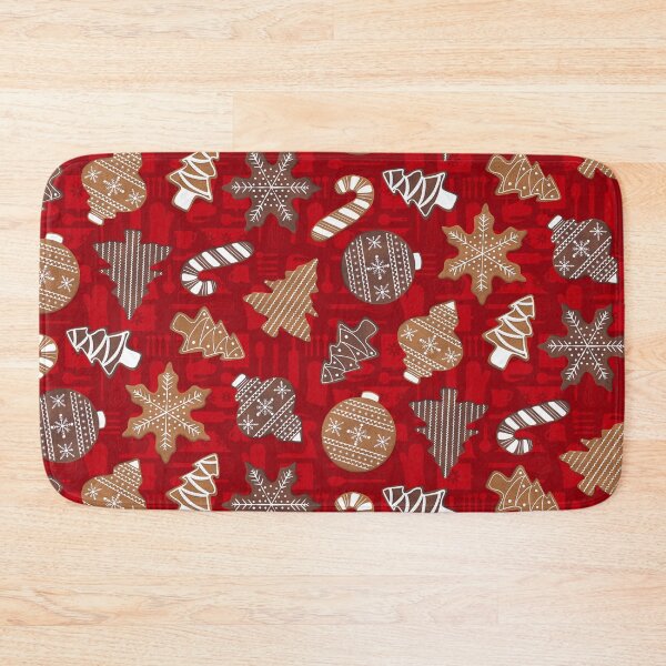 Item preview, Red Christmas Cookies designed and sold by WickedRefined - Nicole Demereckis.