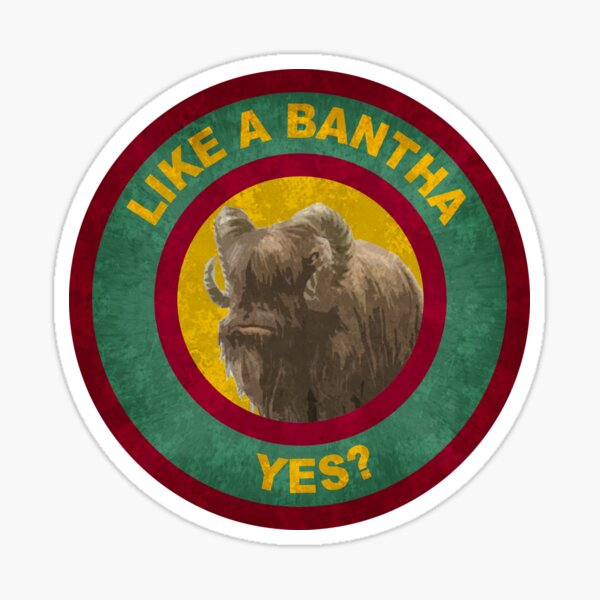 Vista previa del artículo con la obra «como un bantha», diseñado y vendido por hannahnag-art.