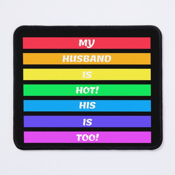 Item preview, My Husband Is Hot! His Is Too! designed and sold by Artography Designs.
