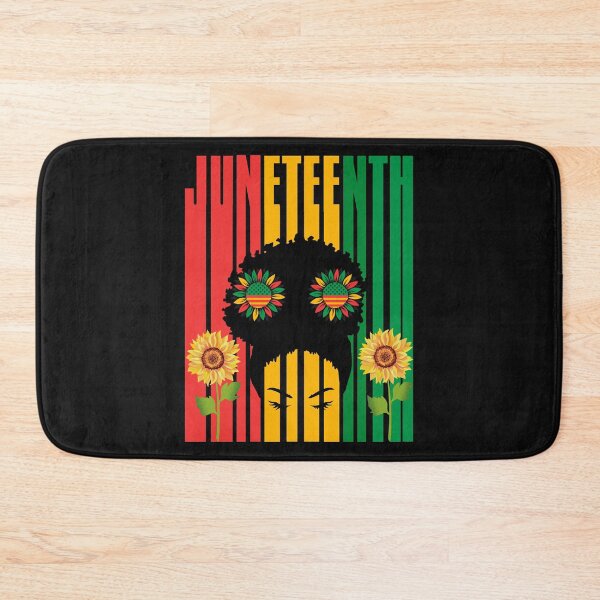 Item preview, Juneteenth Sunflower with afro Puffs sunflower in watercolor designed and sold by Evrard122344.