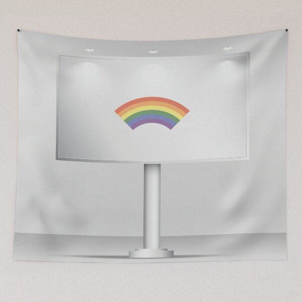 Item preview, LGBT Rainbow Billboard, Gay Pride designed and sold by Public.