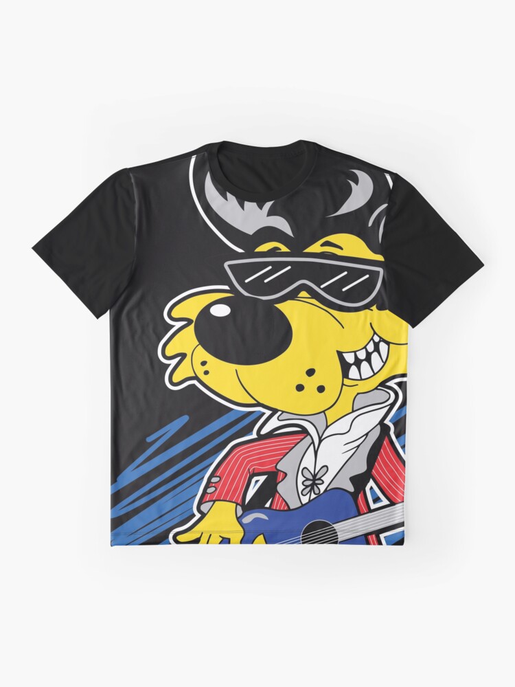 Alternate view of KOOLY KAT - Cropped Black Graphic T-Shirt