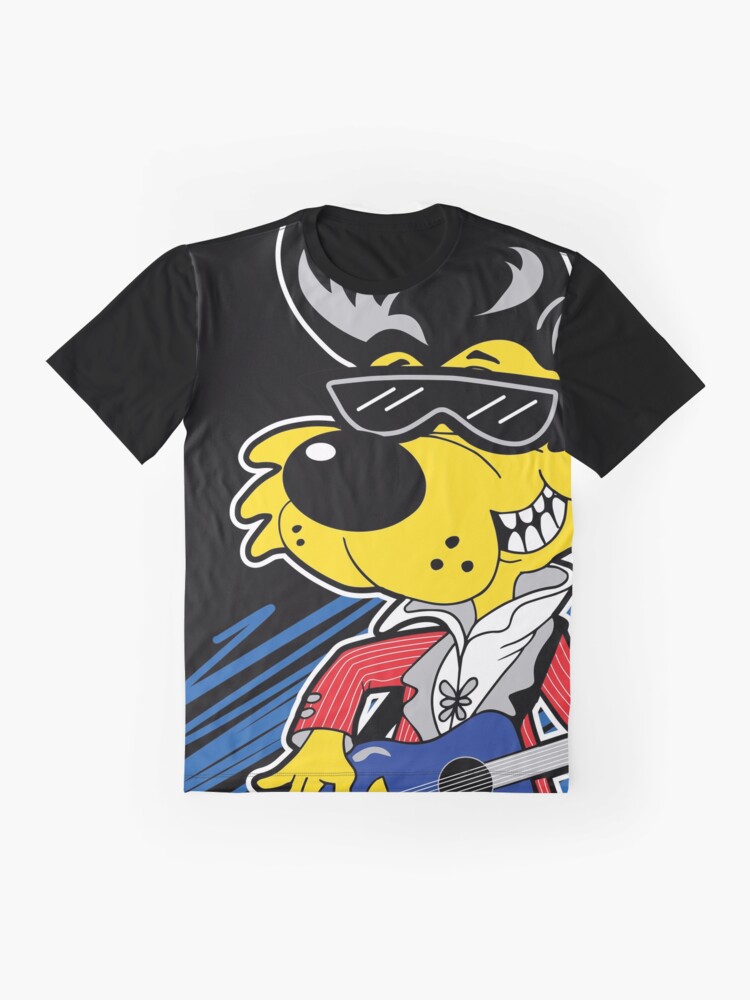 Alternate view of KOOLY KAT - Cropped Black Graphic T-Shirt