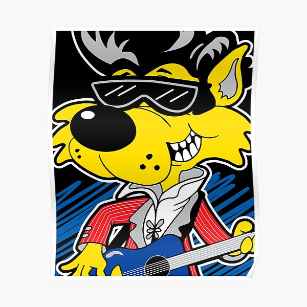 KOOLY KAT - Cropped Black Poster