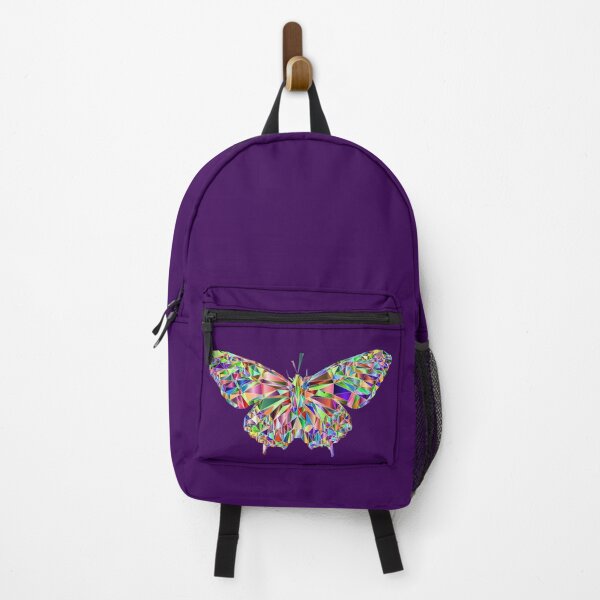 Item preview, Geometric Butterfly Bright Gemstone Rainbow Colors designed and sold by Siela.
