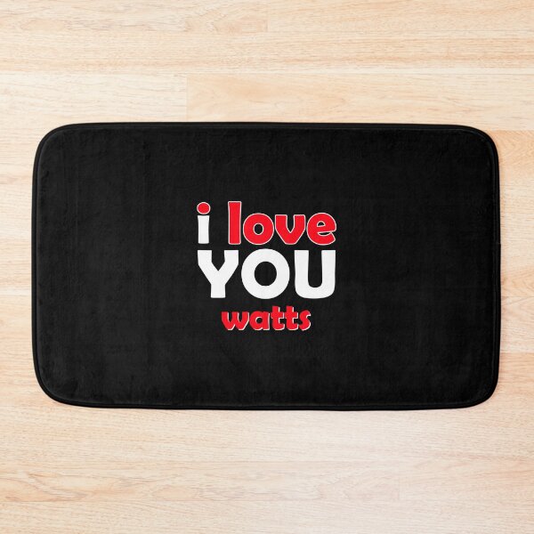 Item preview, I love you watts designed and sold by Zexten.