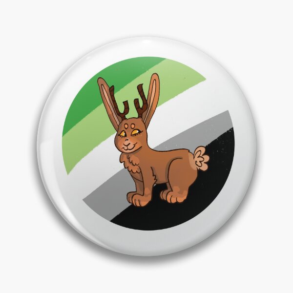 Item preview, Jackalope Pride Flags- Aromantic designed and sold by fruitbat55.