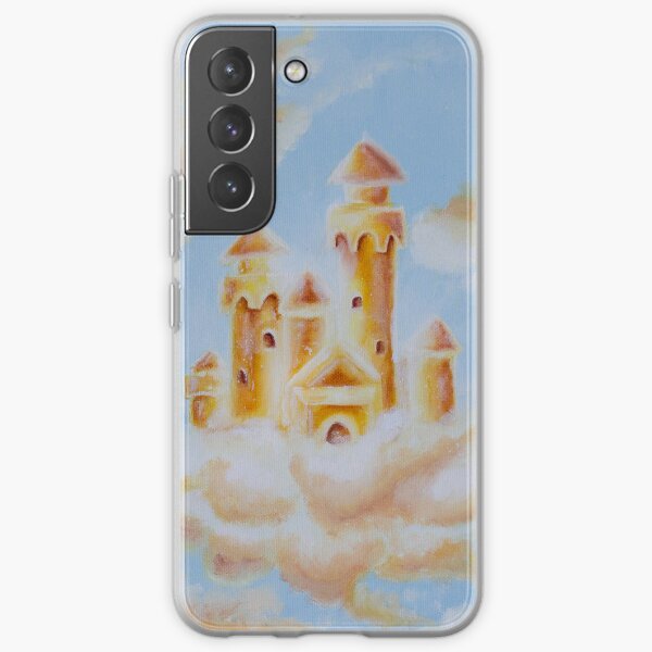 Golden Castle in the Sky Samsung Galaxy Soft Case