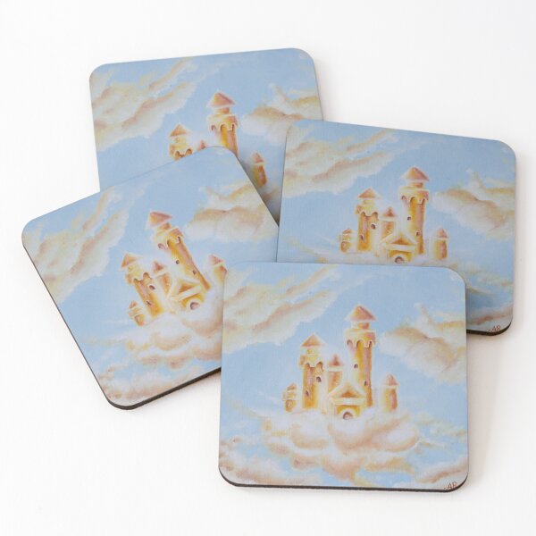Item preview, Golden Castle in the Sky designed and sold by ardenrachelart.