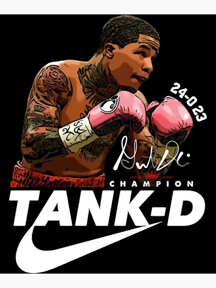 "gervonta davis tankd champion " Poster for Sale by MoggPrint Redbubble