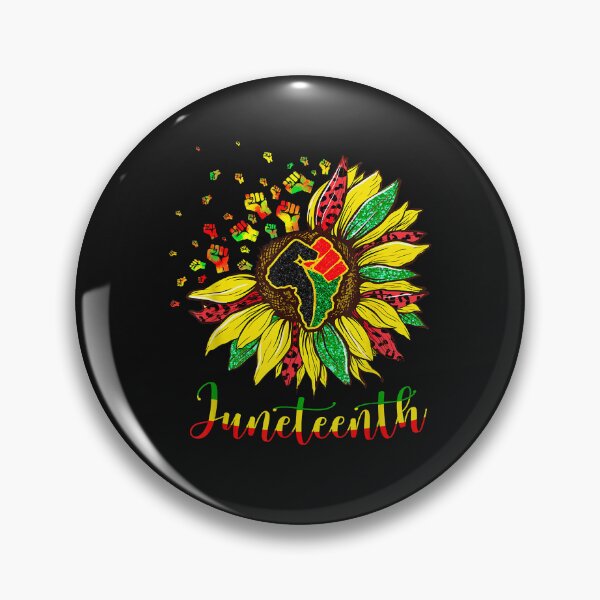 Artikelvorschau, Sunflower Fist Juneteenth Black History African American entworfen und verkauft von Evrard122344.