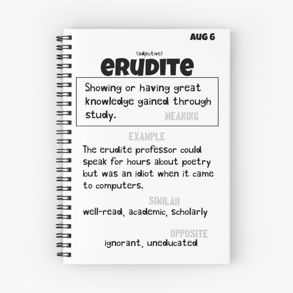 Item preview, August 6 Erudite designed and sold by Square Root of Squid.