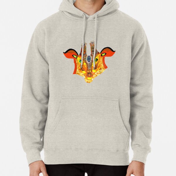 The Bejeweled Giraffe Pullover Hoodie