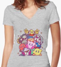 Kirby group Women's Fitted V-Neck T-Shirt